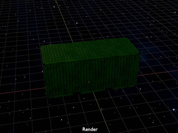 Schiffscontainer gelbgrün 20 Fuß – Bild 10
