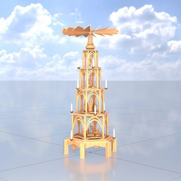 Weihnachtspyramide Version-1