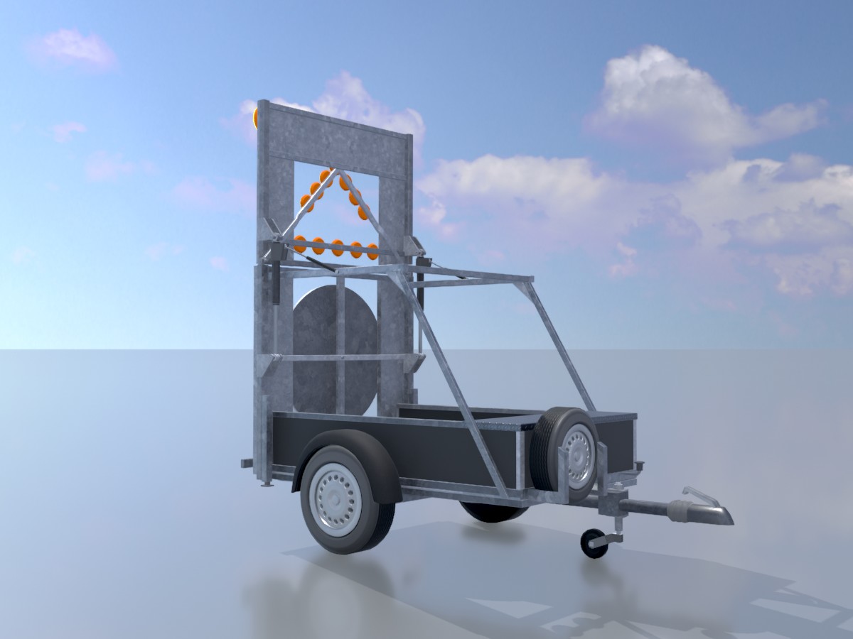 Verkehrszeichen 616-30 Fahrbare Absperrtafel rechts 3600x2200 3 Verkehrszeichen 616-30 Fahrbare Absperrtafel rechts 3600x2200 – Bild 3