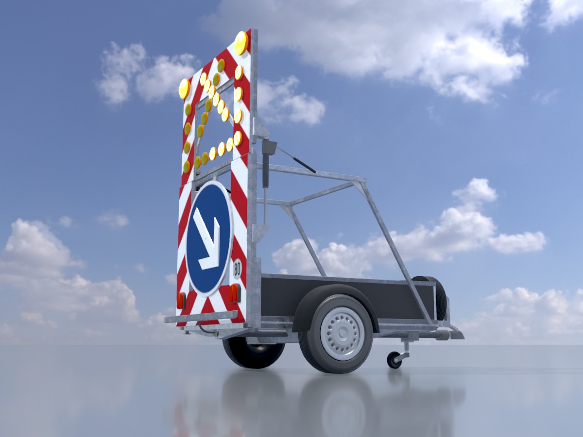 Verkehrszeichen 616-30 Fahrbare Absperrtafel rechts 3600x2200 5 Verkehrszeichen 616-30 Fahrbare Absperrtafel rechts 3600x2200 – Bild 5