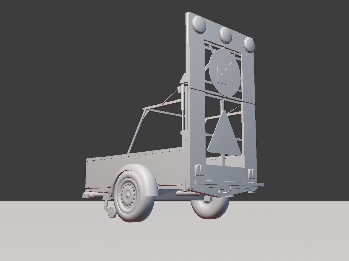 Verkehrszeichen 615 Fahrbare Absperrtafel links 2500x1700 6 Verkehrszeichen 615 Fahrbare Absperrtafel links 2500x1700 – Bild 6