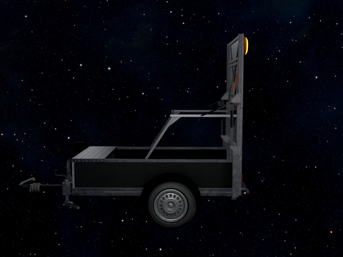 Traffic sign 616-31 Mobile barrier sign left 2500x1700 10 Traffic sign 616-31 Mobile barrier sign left 2500x1700 - Image 10