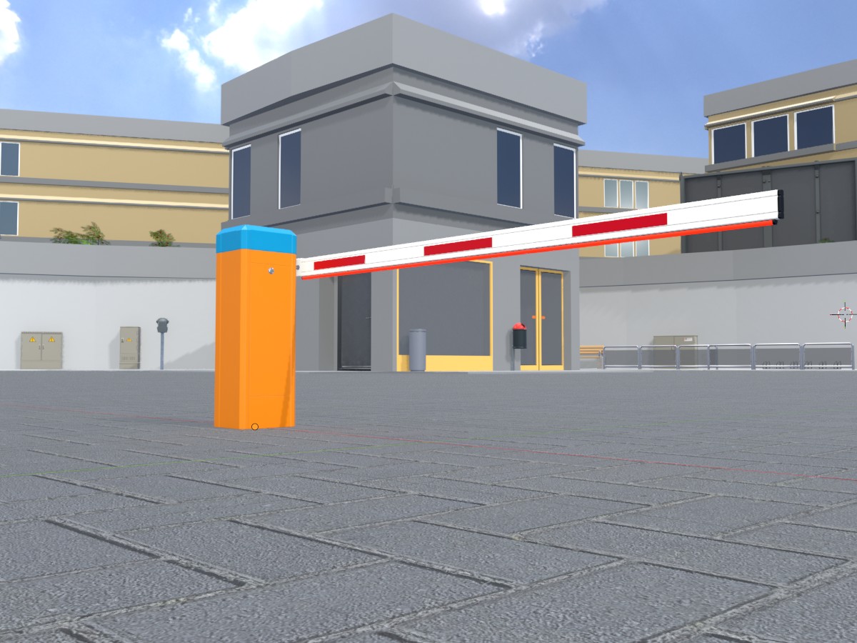 001-Car-Park-Barrier-3000mm-High-Poly-Bild-1.jpg
