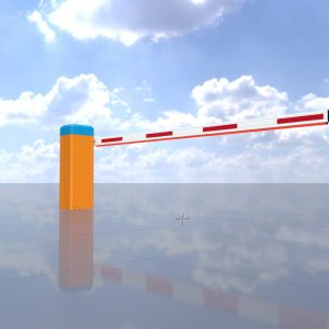 Car park barrier 3500 mm high-poly
