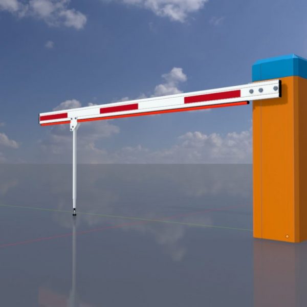 Parkhausschranke mit Pendelstütze 2500 mm High-Poly